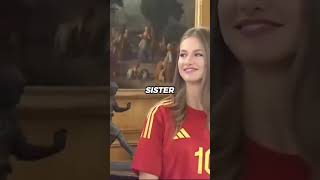 GAVI SEEMED TO REGRET REJECTING THE SPANISH PRINCESS 😯👸 #shortsfeed #shortsvideo #trending #football
