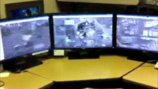 Amd Firepro V5900 Workstation Video Card Three Monitor Demonstration