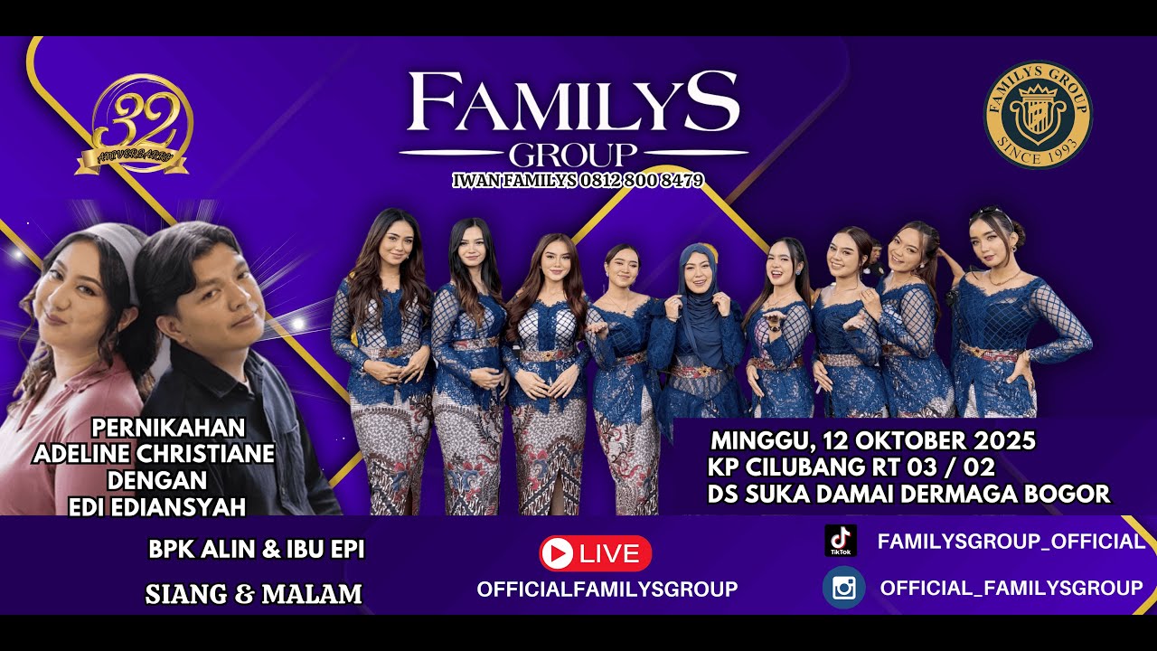 Live Familys Group Edisi Kp Cilubang Sukadamai Dramaga Bogor | Minggu12 Oktober 2025 | SIANG