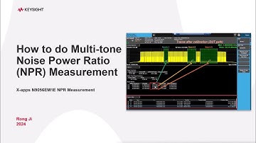 How to do Multi-tone Noise Power Ratio (NPR) Measurement