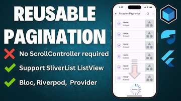 Flutter Infinite Scrolling Pagination For ListView SliverList | No ScrollController