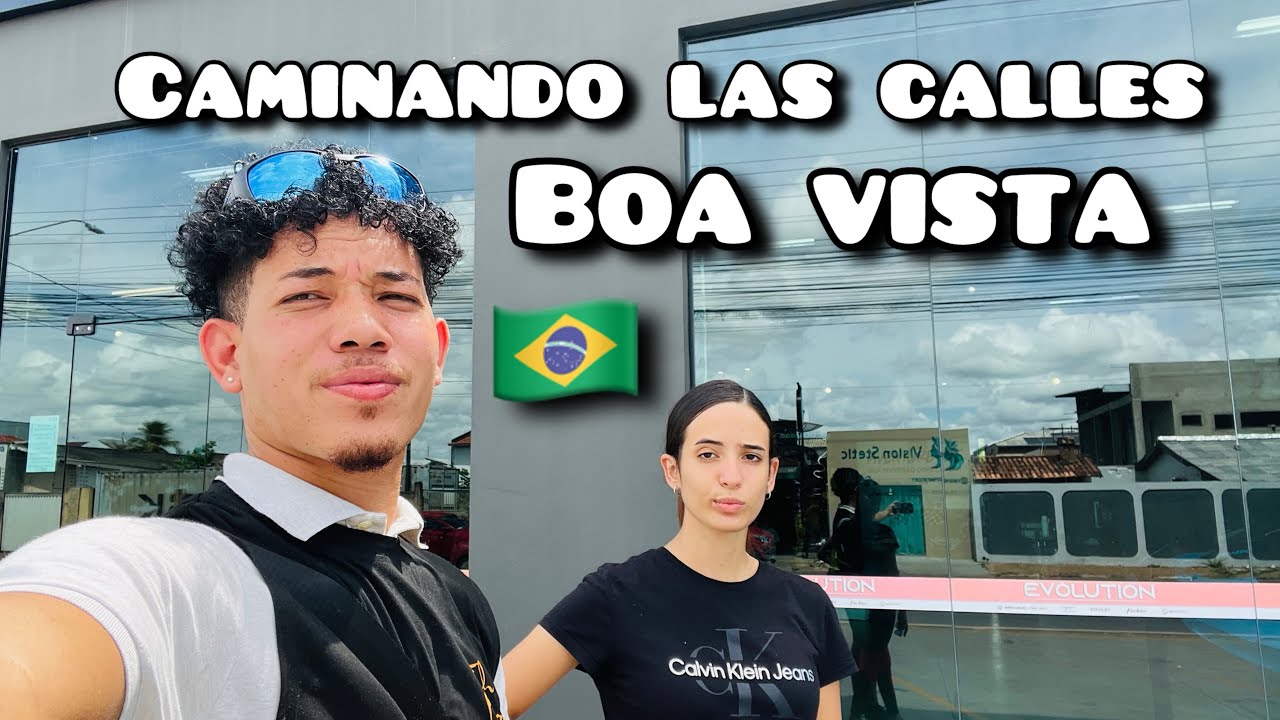 ASÍ es la CIUDAD FRONTERIZA DE BRASIL 🇧🇷BOA VISTA //Caminamos sus calles 