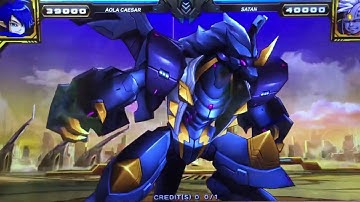 Hero of robots Galaxy Epoch Aola Caesar Vs. Satan