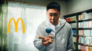 ドンデコルテ渡辺銀次 マックCm出演で益々荘再現　ダブルチーズバーガーお気に入りのものと暮らせるオトナはサイコー