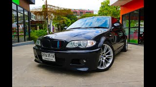 รถแค่สองมือเท่านั้น แต่งโครตหล่อ มีซันรูฟ Bmw E46 323ia ราคาเร้าใจ