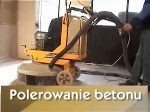 Szlifowanie Betonu Polerowanie Posadzek Betonowych Youtube