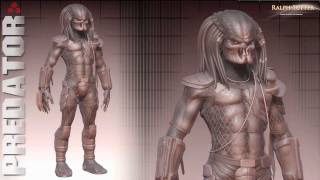 Predator 3D Model - Zbrush HD Turntable (WIP) 2.0