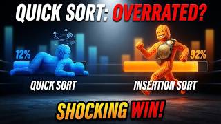Why Insertion Sort Beats Quick Sort (No One Tells You This)