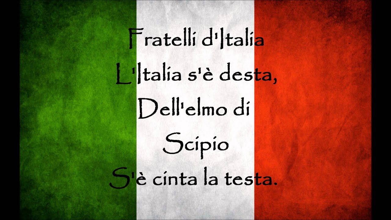 Himno de Italia + Letra (Testo) - YouTube