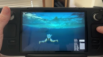 Unreal Engine 5 Fluid Flux 2 - Steam deck island map