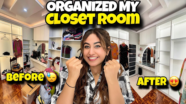 CLOSET ROOM MAKEOVER | YOU WON’T BELIEVE THE TRANSFORMATION! 😱✨#alizehjamali