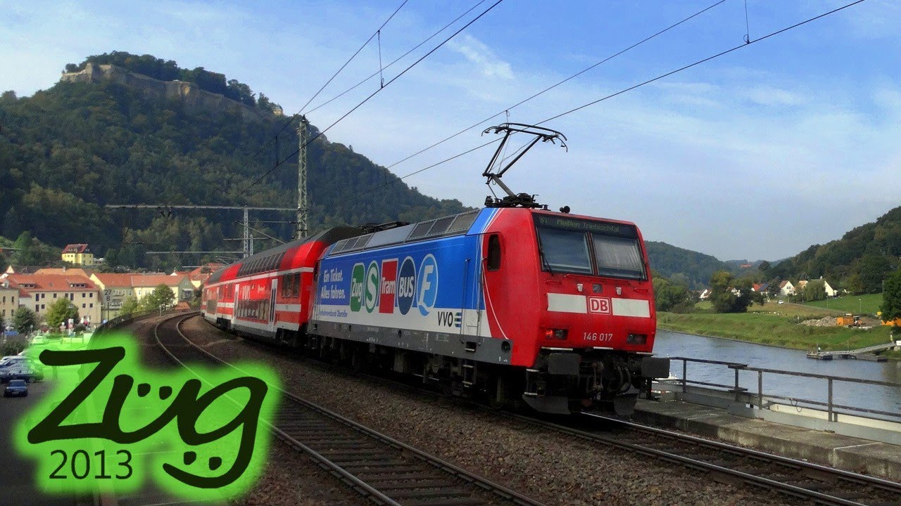 dokumentationszentrum obersalzberg S-Bahn Dresden Züge in Königstein Sächs. Schweiz | BR 146.0, BR 143, Dosto | Zug2013