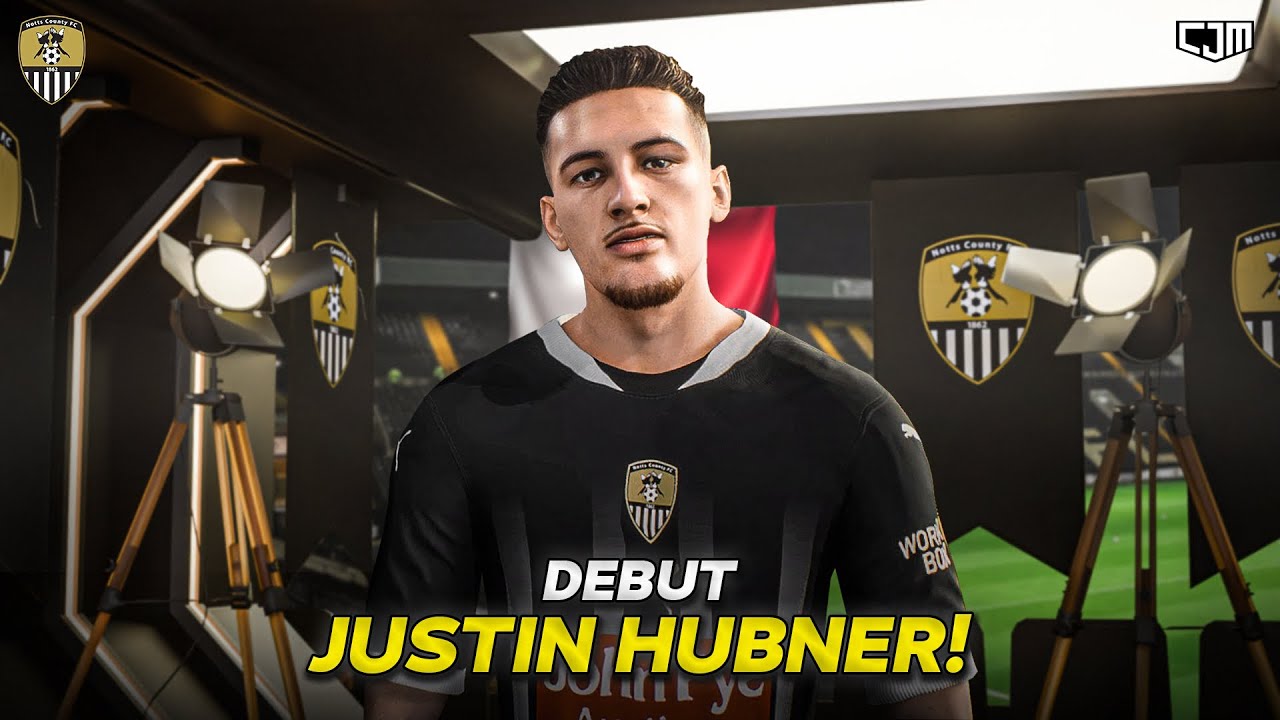 Penampilan Perdana Justin Hubner Bersama Notts County