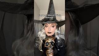 EASY LAST MINUTE WITCH MAKEUP 🧙🏻‍♀️🖤 #shortsvideo #makeupforbeginners #witchmakeup Information