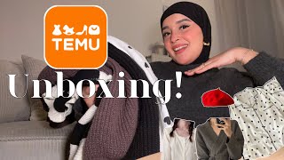 Temu Haul - مشترياتي من Temu لتنسيقات الشتاء