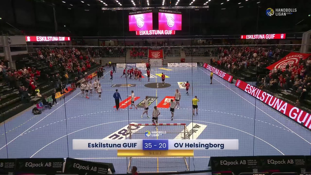 Eskilstuna Guif IF vs. OV Helsingborg HK - Game Highlights