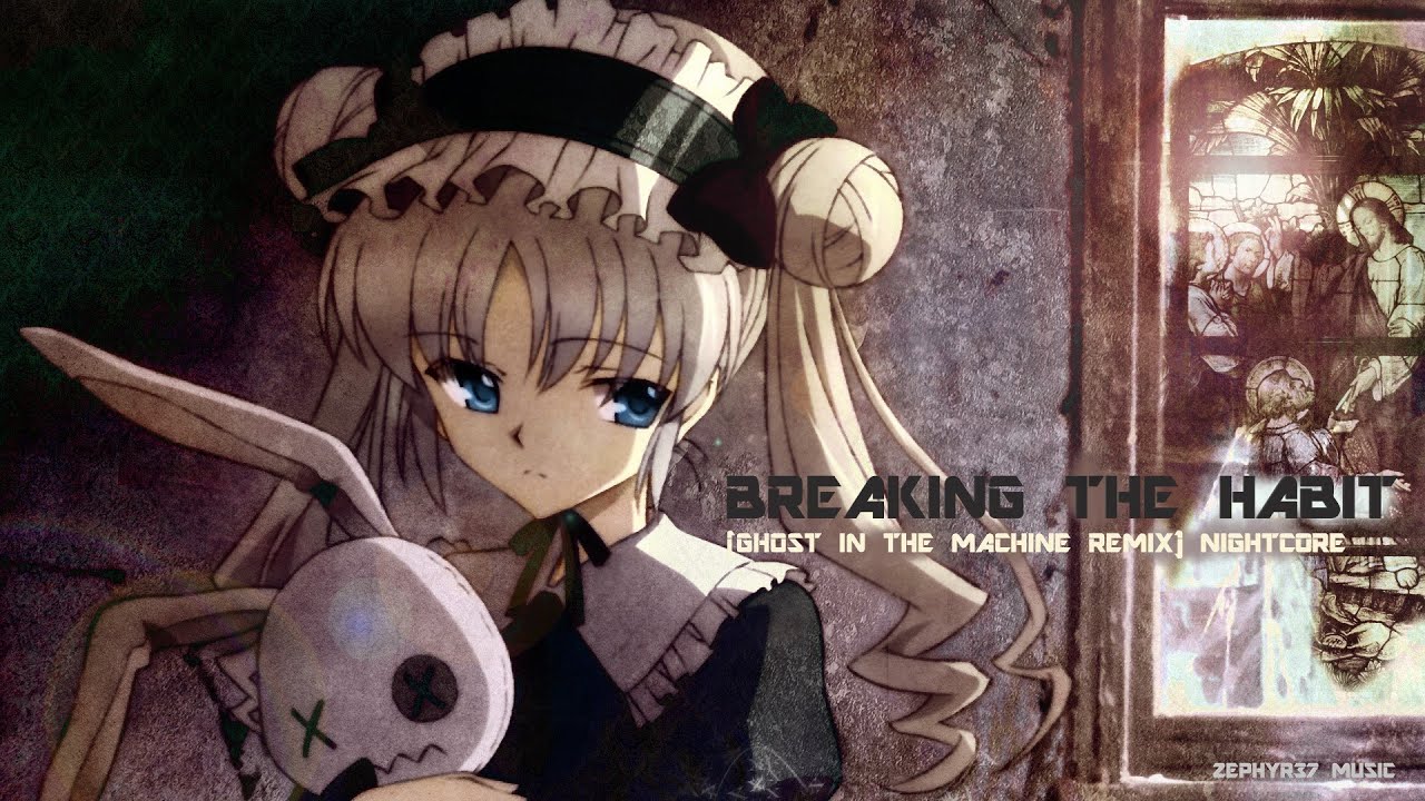 Breaking the Habit - Linkin Park (Ghost in the Machine Remix) - Nightcore | Zephyr37 Music