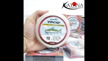 Cước Câu Okamoto TKR - Chính hãng / Cước Tàng Hình 210K/1 Cuộn