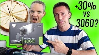 Jay FORGOT to tell you the RTX 4060 vs 3060&#39;s Cheesecake Analogy.