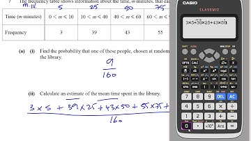 0580 42 F M 18 Q7a Statistics   Estimating the mean,