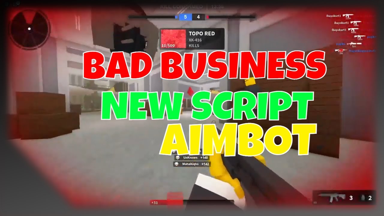 Bad Business New Script Aimbot [PASTEBIN] | Silent Aim | Working And Undetected
