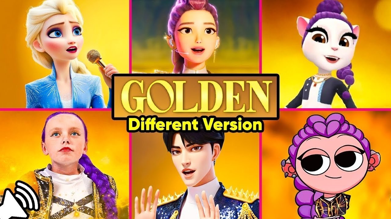 Song 'GOLDEN' Huntr/x Through Different Versions ~ Guess The Song ...