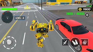 Army Bus Robot Car Game Transforming robot games #2 Android Robot Gameplay