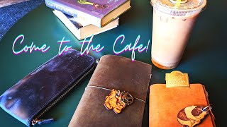 COME TO THE CAFE! TRAVELER'S NOTEBOOKS AND FOUNTAIN PEN ART!