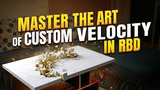 How to Add Custom Velocity in Houdini RBD | Frame-Based Triggers & Curve-Driven Motion