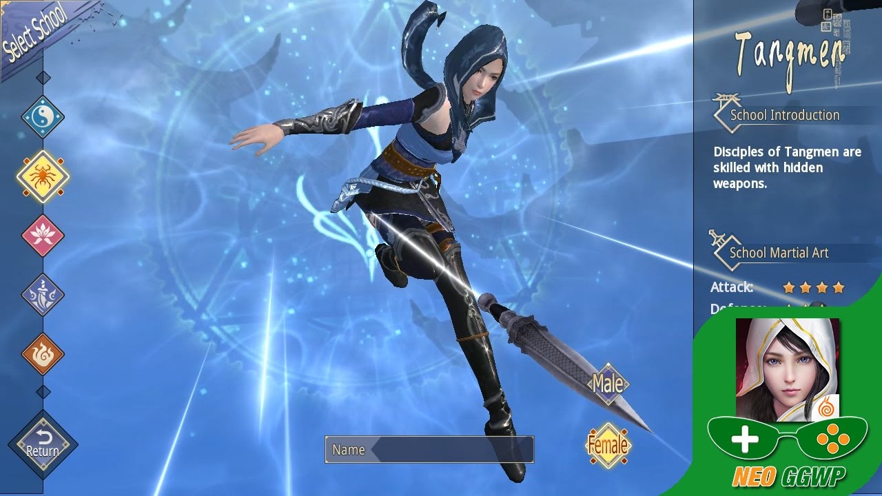 games people play Sword of Shadows (Android/iOS) - Gameplay showcase fighting scene, Tangmen (ตระกูลถัง)