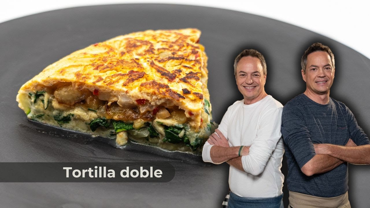Tortilla Doble (Javier + Sergio) 🥔🍳🔥 | Hermanos Torres