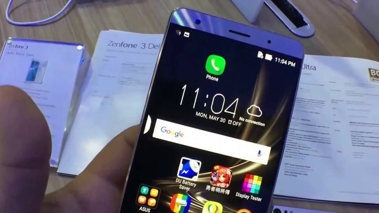 6GB RAM Handphone Asus Zenfone 3 Deluxe, Asus Zefone 3 ve 