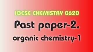 Chemistry paper 2-summer- 2018 - IGCSE (CIE) exam practice.