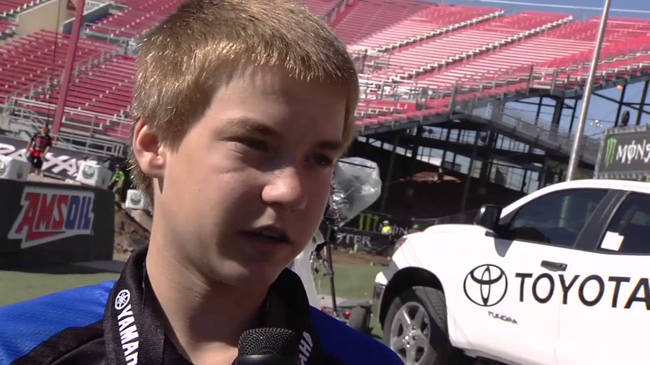 Monster Energy Cup 2012 - Interview with Super-Mini Rider Robbie Wageman