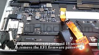 Apple Macbook Pro 2015 A1502 EFI BIOS Password Removal 15 second
