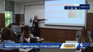 Information Pitt students brush up on French ahead of Steelers game in Paris Update