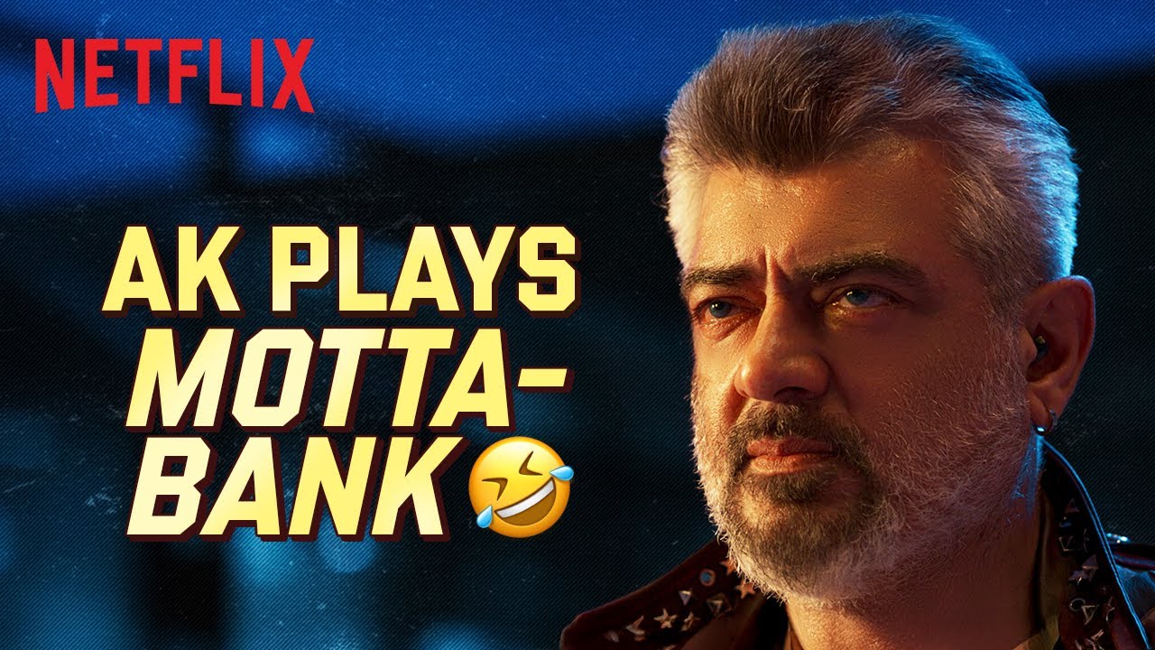 AK vs Arjun Das: The ICONIC Bank or Motta Scene 🤣| Good Bad Ugly | Netflix India