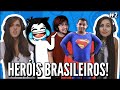 JOVENS REAGEM A SAIKO - OS SUPER HERÓIS BRASILEIROS SÃO OS MELHORES