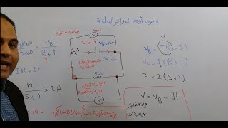 قانون أوم للدوائر المغلقة - القوة الدافعة الكهربية - فيزياء ثالثة ثانوي