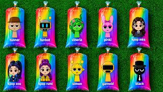 Incredibox Sprunki–All Characters Full Mix: Pinki,Reddy,Tunner,Mr Computer,Simon,Durple,Oren,Brud