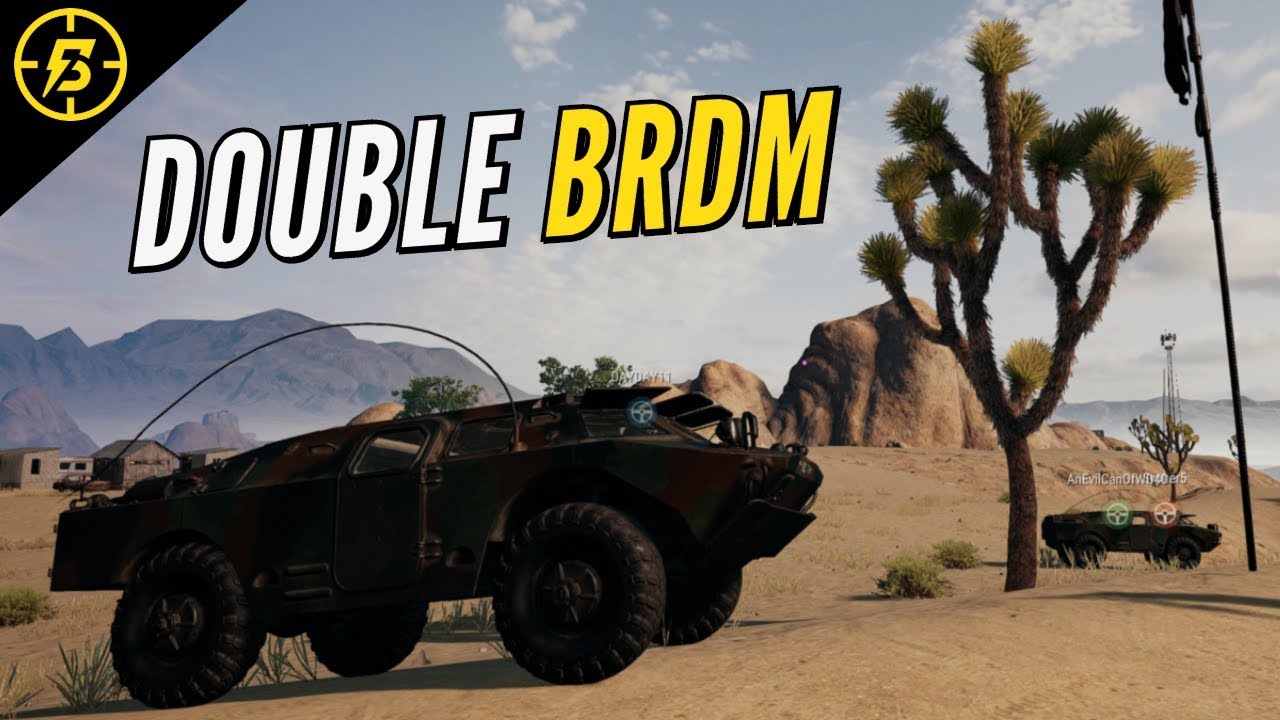 Double BRDM Troll - PUBG Gameplay
