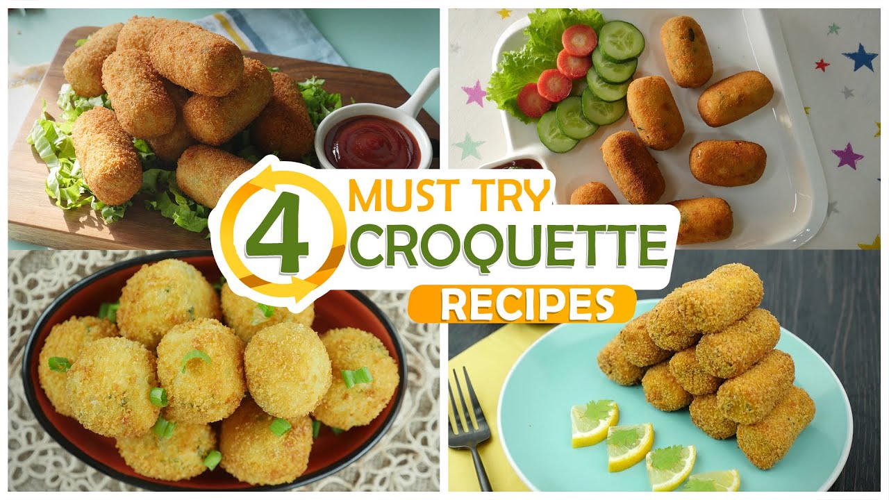 4 Must Try Croquette Recipes By Food Fusion