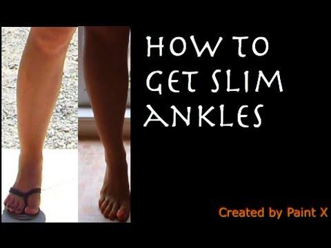 Slim Down Ankles & Calves With Simple Easy Massage, Leg Slimming, Skinny  Slim Legs