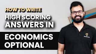 How To Write High Scoring Answers In Economics Optional | Answer Writing | Ecoholics