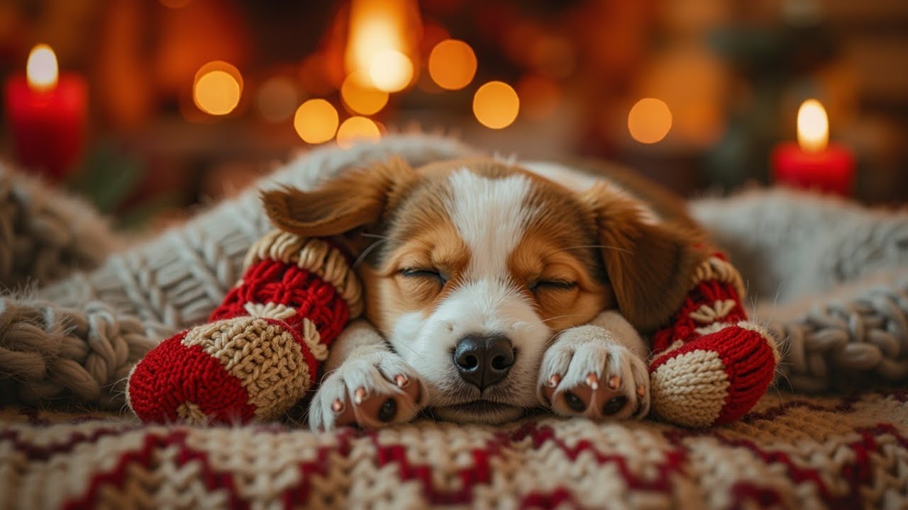 Музыка для глубокого сна для тревожных собак 🐾 Успокойте своего щенка на всю ночь 💤