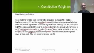 Video Excerpt from PASS CFE prep course - Management Accounting Technical Review for Canadian CPA