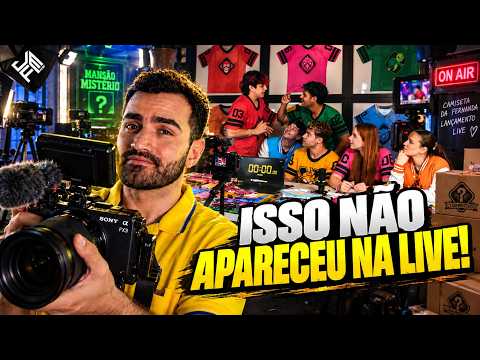 VAZOU O MAKING OF DA LIVE DA LIGA MISTÉRIO!