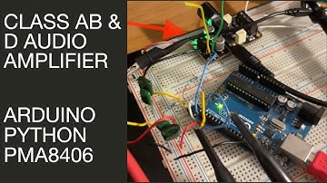 Audio Amplifier Class AB & D Evaluation Board | PMA8406 Arduino Python