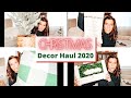 CHRISTMAS DECOR HAUL 2020 🎄 | TARGET, JOANN'S, HOBBY LOBBY, HOME GOODS