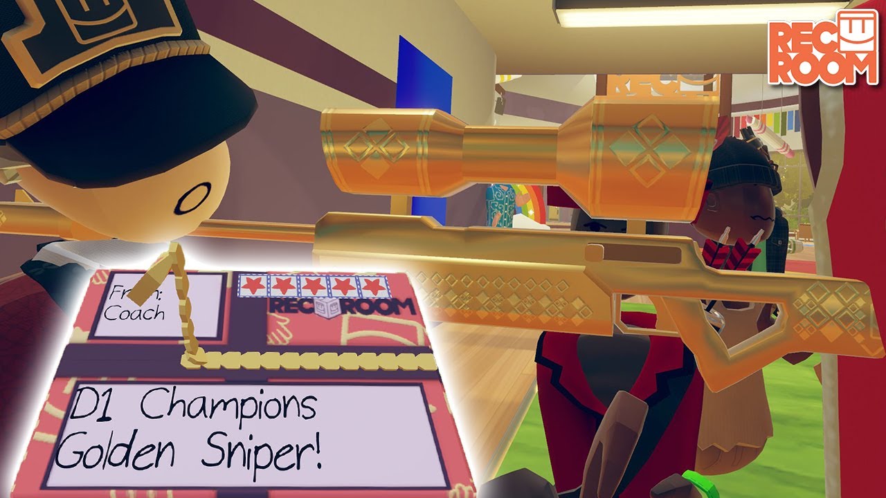 Opening My GOLD Sniper Box In a Rec Center - YouTube